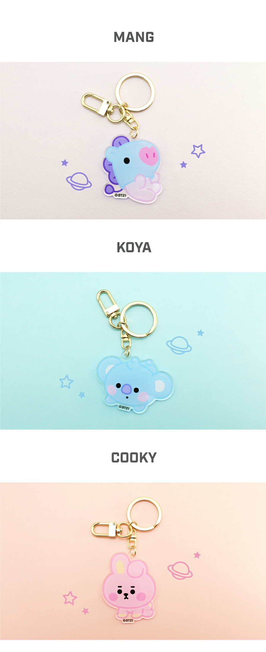 BT21 KOYA RJ SHOOKY MANG CHIMMY TATA COOKY