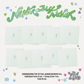 【送料無料】 ZEROBASEONE - THE 1ST FULL ALBUM [NEVER SAY NEVER] DIGIPACK Ver. (10types Random Ver.) + Random Photocard (APPLE MUSIC) _韓国盤