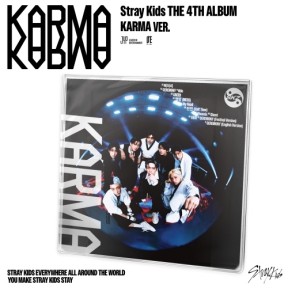 【送料無料】 Stray Kids - 4TH ALBUM [KARMA] (KARMA VER.) + Random Photocard (BDM) _韓国盤