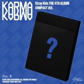【送料無料】 [POP UP LUCKY DRAW2] Stray Kids - 4TH ALBUM [KARMA] (COMPACT VER.) + Random Photocard (SW) _韓国盤