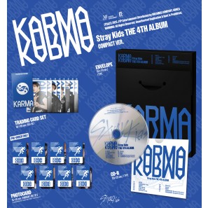 【送料無料】 Stray Kids - 4TH ALBUM [KARMA] (COMPACT VER.) _韓国盤