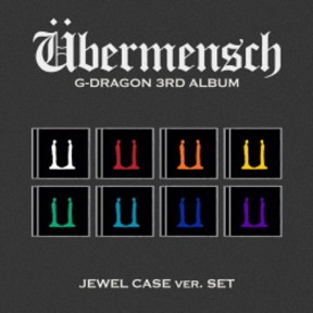 【送料無料】 G-DRAGON - 3RD ALBUM [Übermensch] (JEWEL ver.) (8 Types Random ver) + Random Photocard (APPLE MUSIC) _韓国盤