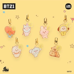 BT21 公式 グッズ アクリルキーリング