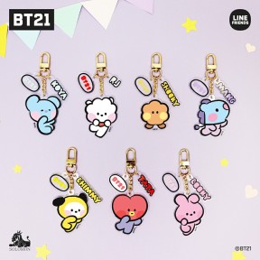 BT21 minini アクリルキーリング キーホルダー