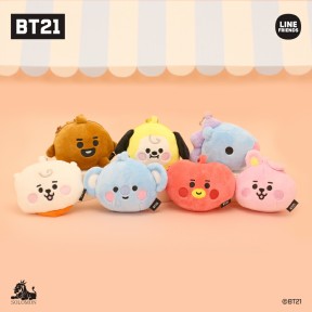 BT21 コインケース ぬいぐるみ キーホルダー マスコット