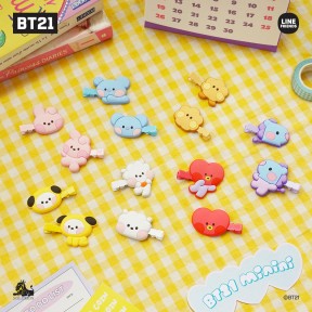BT21 minini 前髪クリップ ヘアクリップ