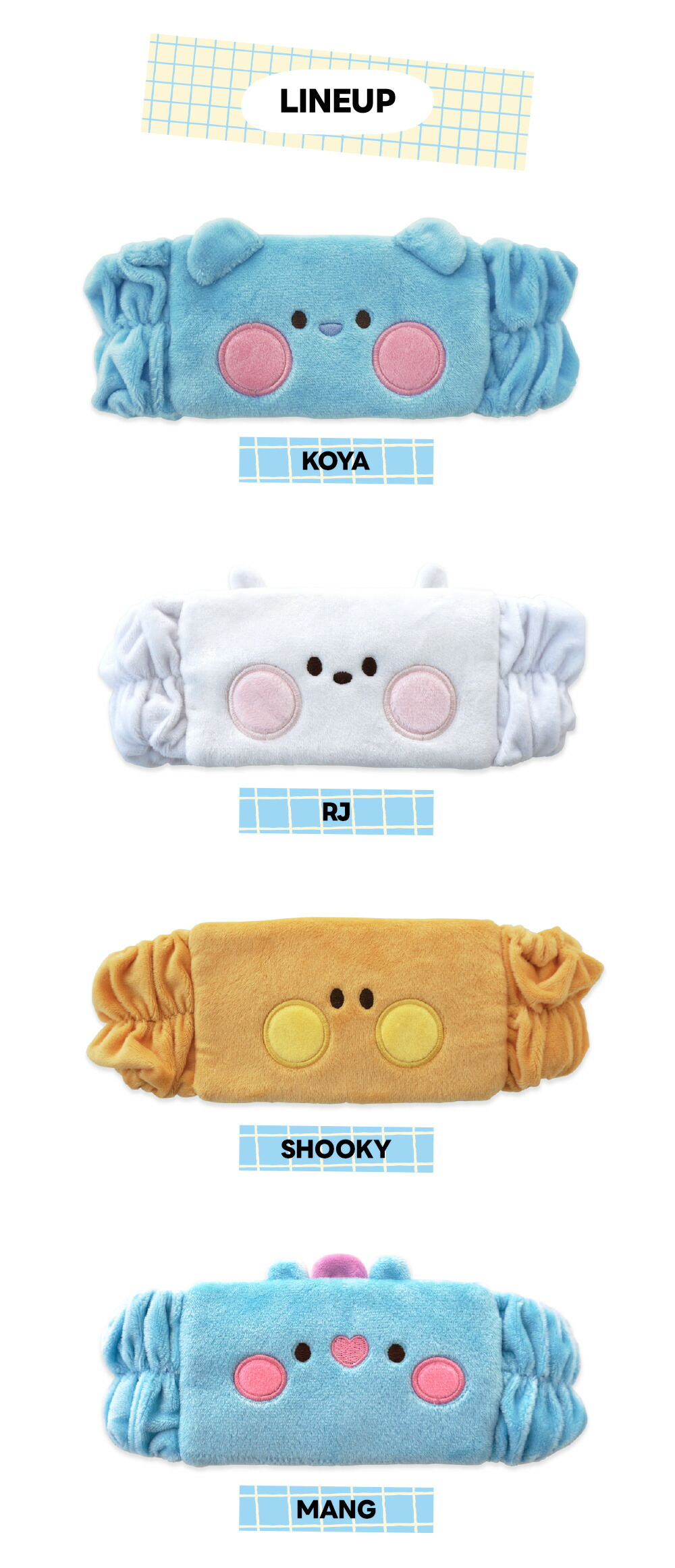 BT21 KOYA RJ SHOOKY MANG CHIMMY TATA COOKY