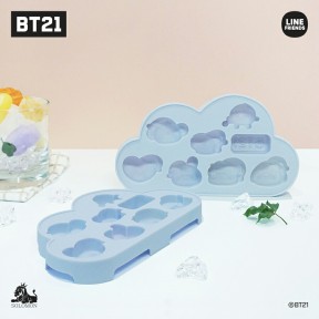 BT21 アイストレイ(シリコントレー) アイストレイ チョコレートトレイ