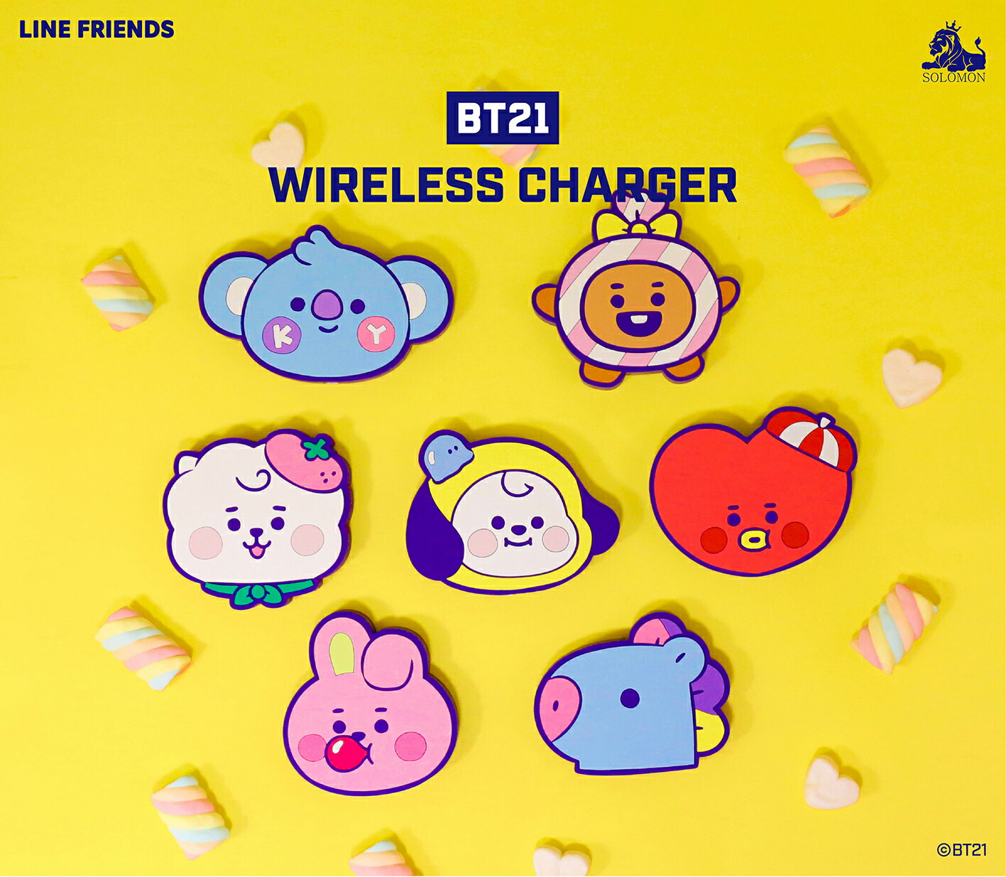 BT21 KOYA RJ SHOOKY MANG CHIMMY TATA COOKY