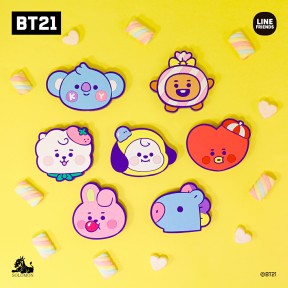 BT21無線充電器 ver.2 JELLY CANDY ワイヤレスチャージャー