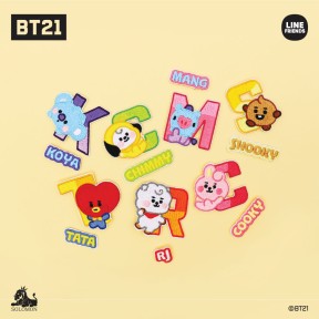 BT21 モバイル ワッペン