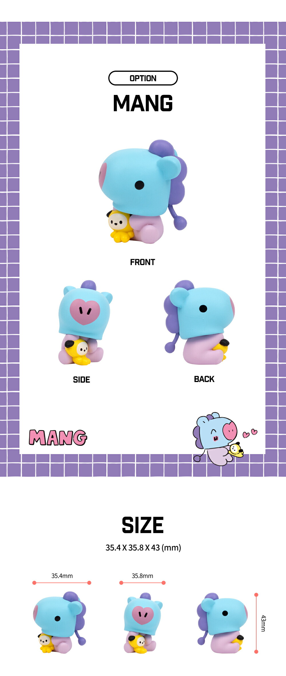 BT21 KOYA RJ SHOOKY MANG CHIMMY TATA COOKY
