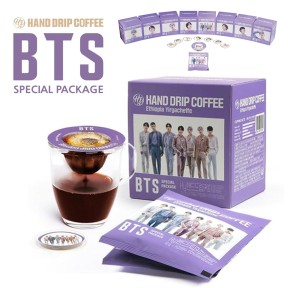 【BTS】 ハンドドリップコーヒー エチオピア・イエガチェフ メンバー別パッケージ 1BOX (メンバー選択) BTSコーヒー BTSCoffee