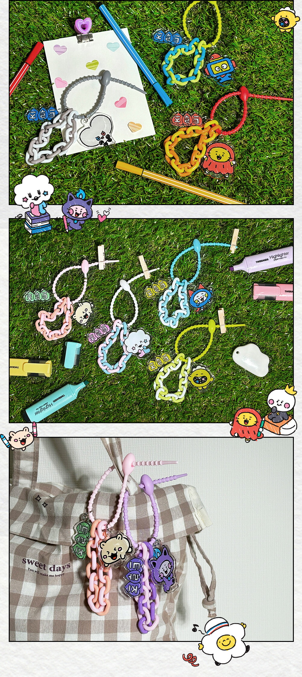 TRUZ アクリルキーリング