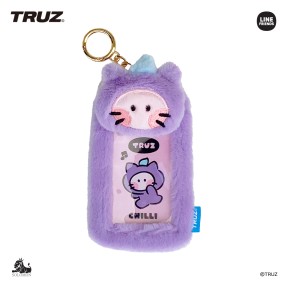 TRUZ minini フォトカードホルダーVer.2 PHOTO CARD HOLDER トレカ  カードケース トレカ入れ 写真収納 ぬいぐるみ ふわふわカードホルダー ヒョンソク ジフン ヨシ ジュンギュ ジェヒョク アサヒ ドヨン ハルト ジョンウ ジョンファン 推し活 ソロモン商事