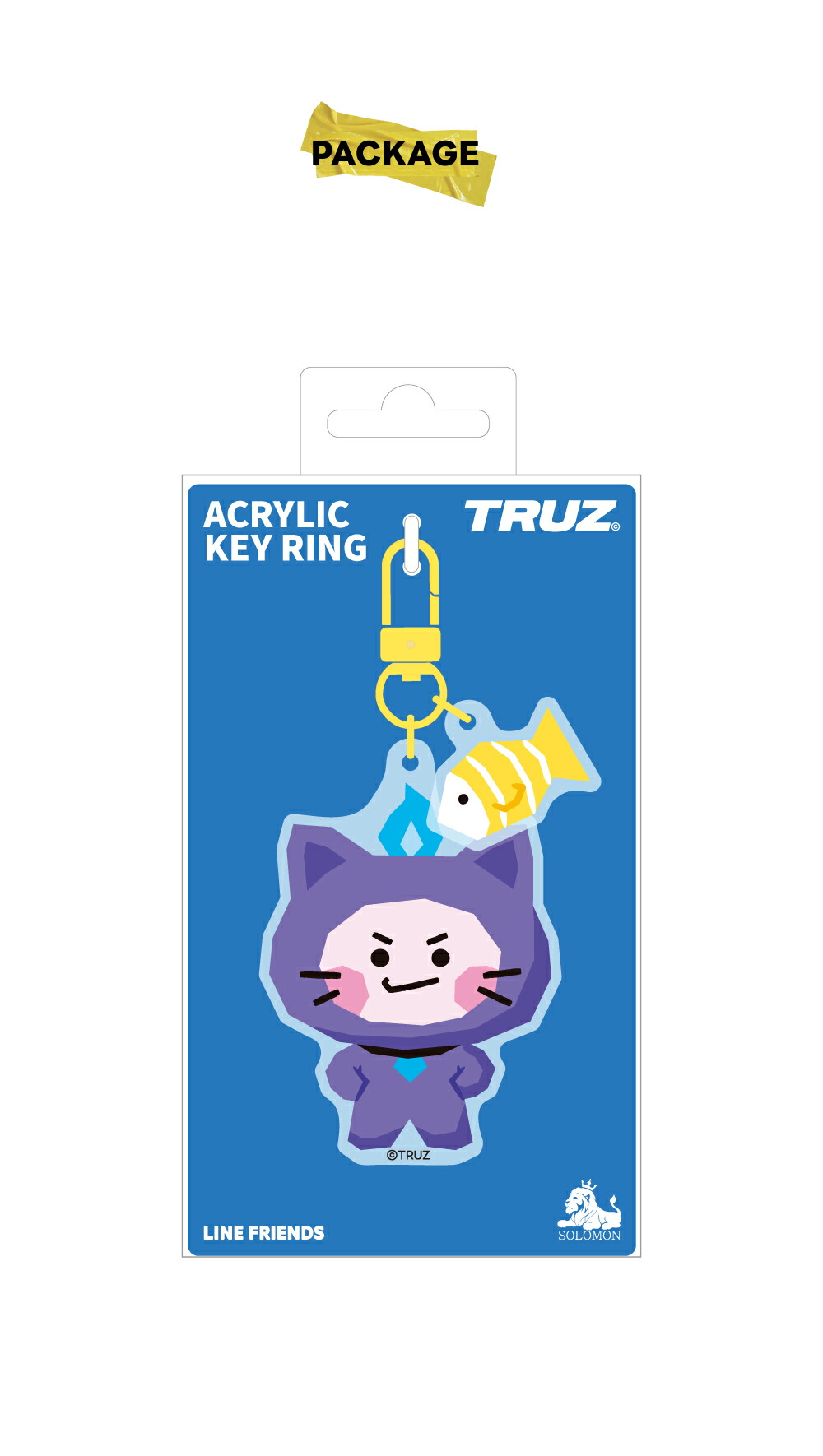 TRUZ公式アクリルキーリング