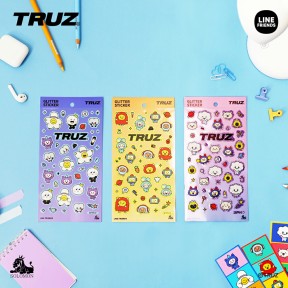 TRUZ グリッターステッカー デコシール ス