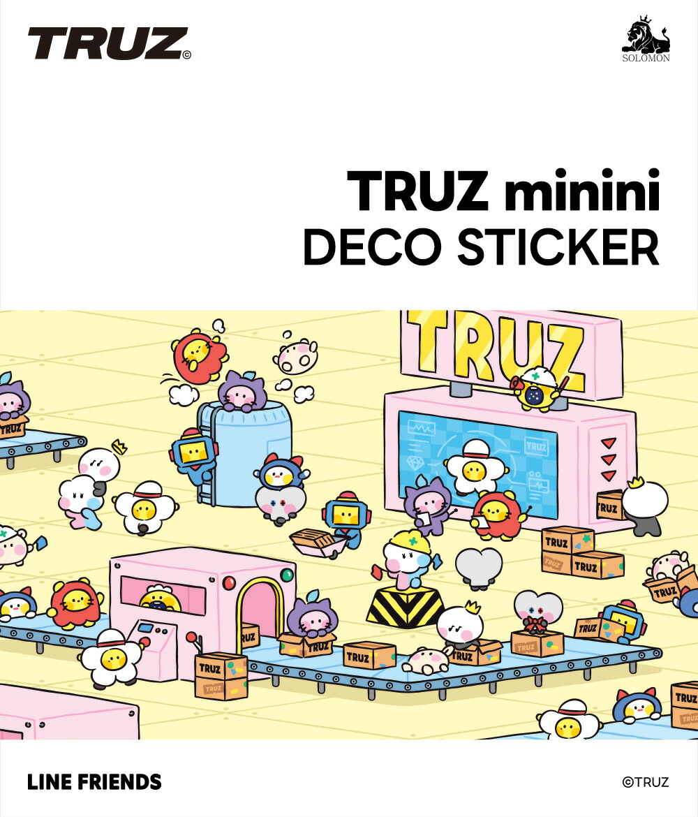 TRUZデコステッカー