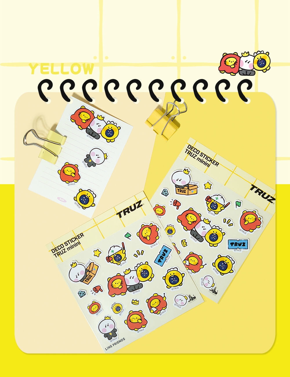 TRUZデコステッカー